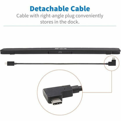 Eaton Tripp Lite Series U442-DOCK7D-B USB-C Docking Station with Triple 4K Display Support and 14 Ports