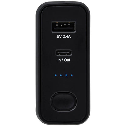 Eaton Tripp Lite Series Portable 5000mAh Power Bank with Wall Charger - Black