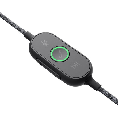 Logitech Zone Wired Noise Cancelling Headset with USB-C and USB-A Adapter - Graphite