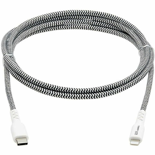 Eaton Tripp Lite Series Heavy-Duty USB-C to Lightning Cable, 10 ft. - MFi Certified for Apple Devices