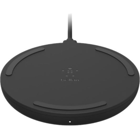 Belkin BoostCharge 10W Wireless Charging Pad with Quick Charge 3.0 Wall Adapter and Cable
