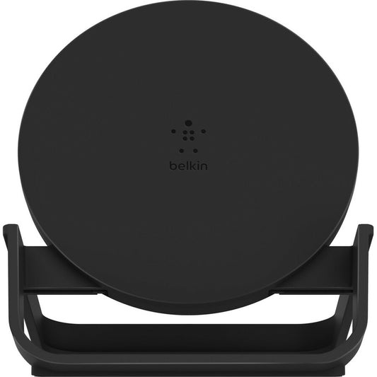 Belkin BoostCharge Wireless Charging Stand 10W – Fast Qi Wireless Charger with Case Compatibility and LED Indicator