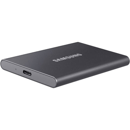Samsung T7 1TB Portable External SSD with USB 3.2 Gen 2 - Titan Gray
