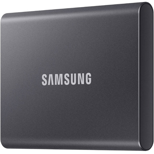 Samsung T7 1TB Portable External SSD with USB 3.2 Gen 2 - Titan Gray