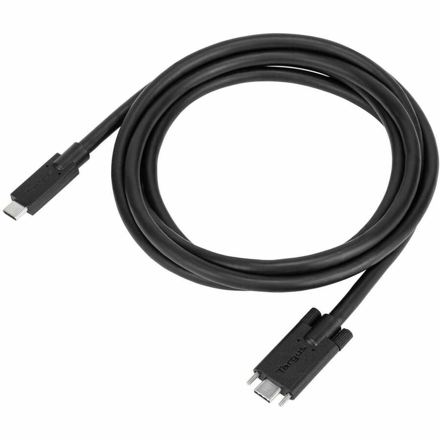 Targus 1.8 Metre USB-C Male to USB-C Male 10Gbps Screw-In Data Transfer Cable