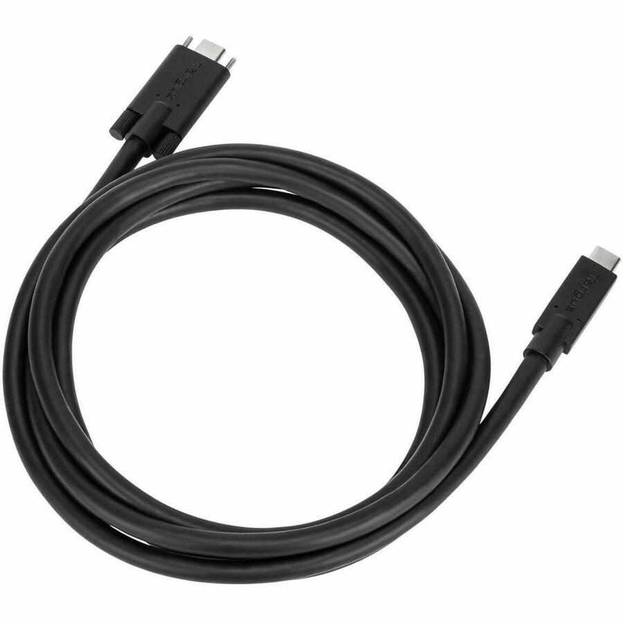 Targus 1.8 Metre USB-C Male to USB-C Male 10Gbps Screw-In Data Transfer Cable