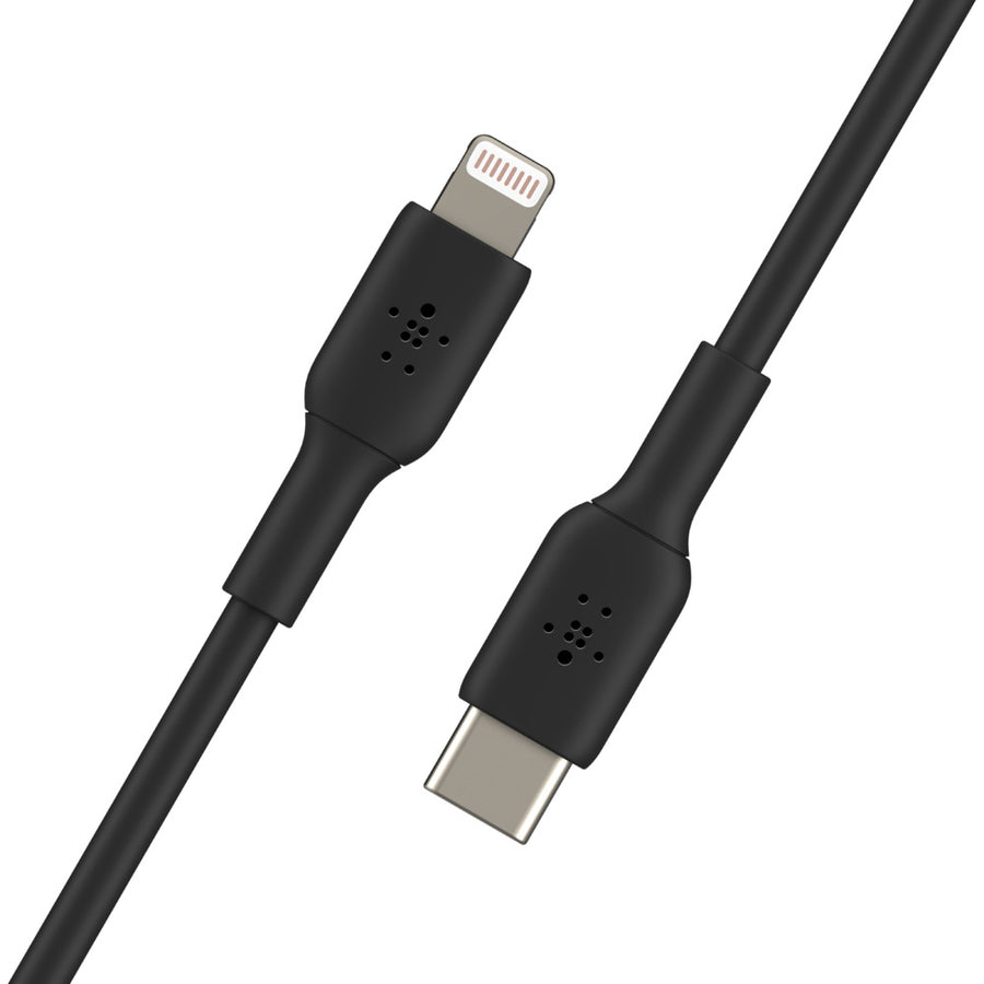 Belkin BoostCharge USB-C to Lightning Cable (1 meter / 3.3 ft, Black) for iPhone and iPad