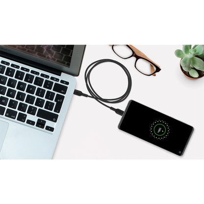 Belkin BoostCharge USB-C to USB-C Cable (1 meter / 3.3 ft, Black) for Fast Charging and Data Transfer