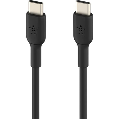 Belkin BoostCharge USB-C to USB-C Cable (1 meter / 3.3 ft, Black) for Fast Charging and Data Transfer