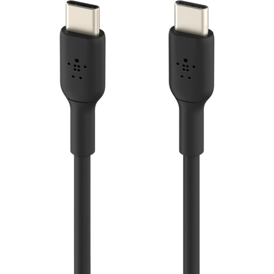 Belkin BoostCharge USB-C to USB-C Cable (1 meter / 3.3 ft, Black) for Fast Charging and Data Transfer