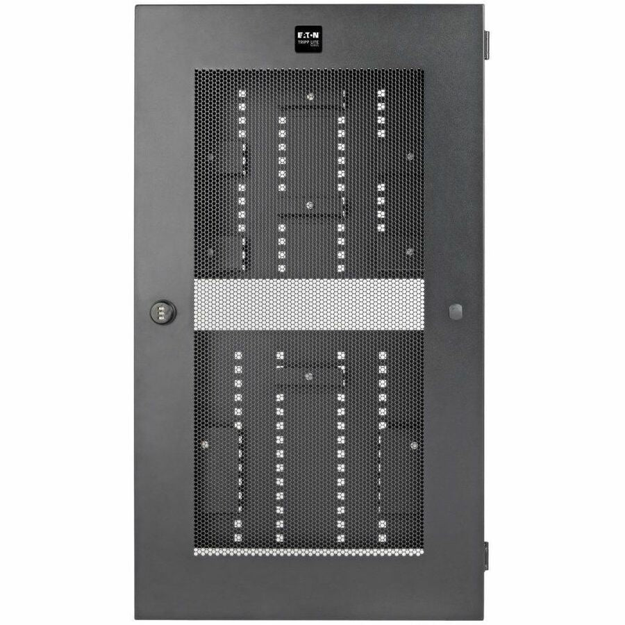 Eaton Tripp Lite Series SmartRack 3U Low-Profile Wall Mount Enclosure with Adjustable Shelves