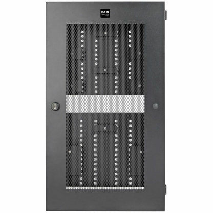 Eaton Tripp Lite Series SmartRack 3U Low-Profile Wall Mount Enclosure with Adjustable Shelves