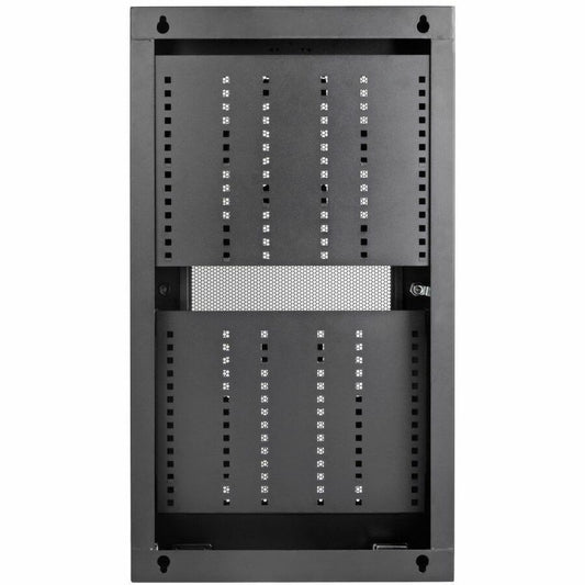 Eaton Tripp Lite Series SmartRack 3U Low-Profile Wall Mount Enclosure with Adjustable Shelves