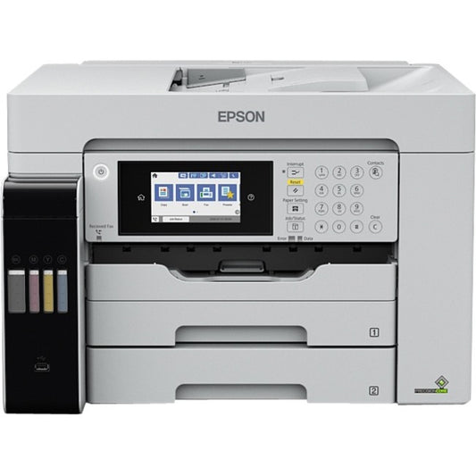 Epson WorkForce ST-C8000 Wireless Color Inkjet Multifunction Printer for Business