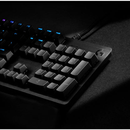 Logitech G512 Carbon Lightsync RGB Mechanical Gaming Keyboard with GX Brown Switches and USB Passthrough