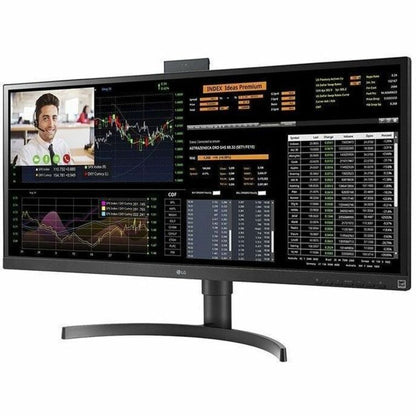LG 34CN650N-6A All-in-One Thin Client with 34-Inch UltraWide Full HD IPS Display and Quad-Core Intel J4105 Processor