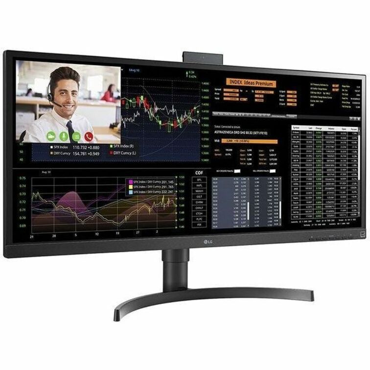 LG 34CN650N-6A All-in-One Thin Client with 34-Inch UltraWide Full HD IPS Display and Quad-Core Intel J4105 Processor