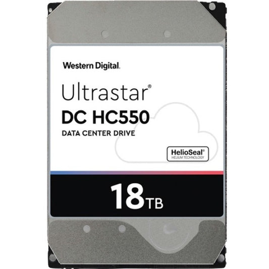 Western Digital Ultrastar DC HC550 18TB Internal SAS Hard Drive (Model WUH721818AL5201)