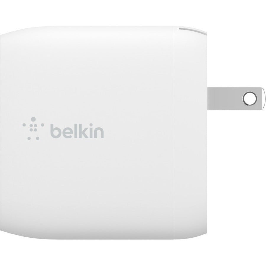 Belkin BoostCharge Dual USB-A Wall Charger 24W - Power Adapter for Smartphones and Tablets