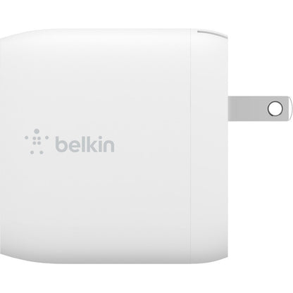 Belkin BoostCharge Dual USB-A Wall Charger 24W - Power Adapter for Smartphones and Tablets