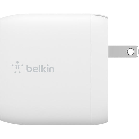 Belkin BoostCharge Dual USB-A Wall Charger 24W - Power Adapter for Smartphones and Tablets