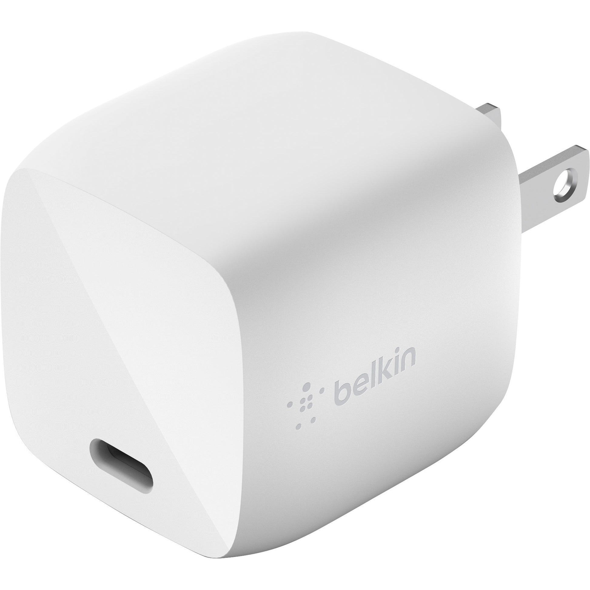 Belkin BoostCharge 30W USB-C Power Delivery GaN Wall Charger with Foldable Prongs