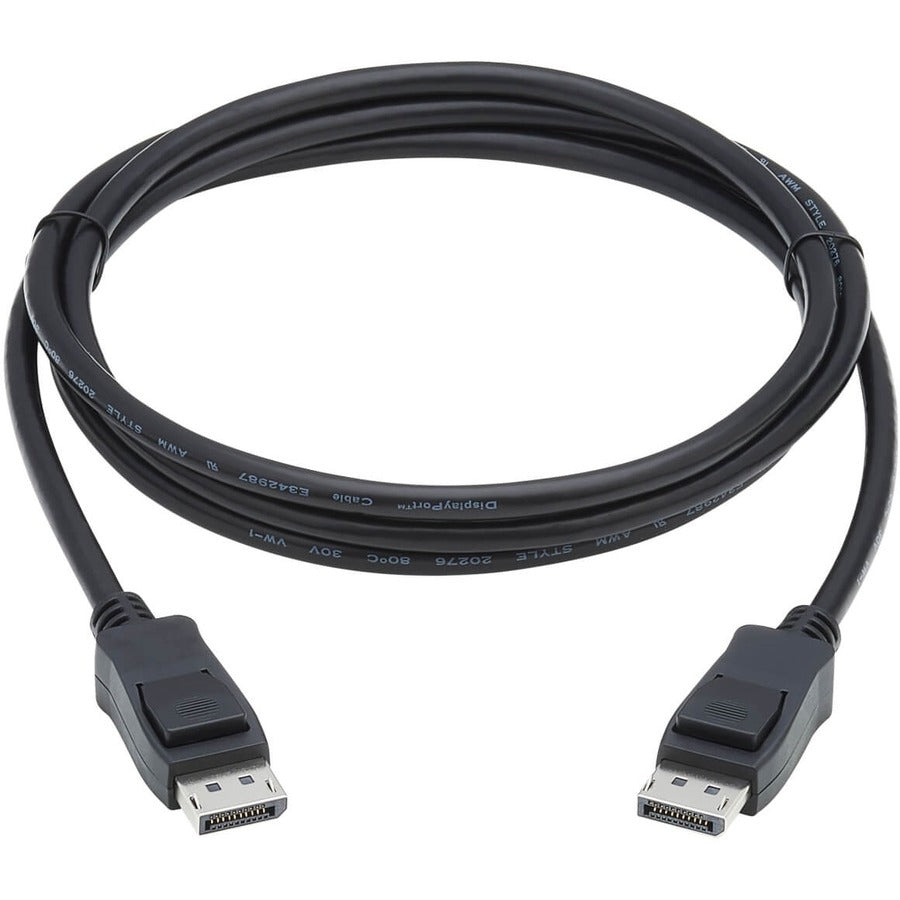 Eaton Tripp Lite Series DisplayPort 1.4 Cable with Latching Connectors, 8K (M/M), Black, 6 ft.
