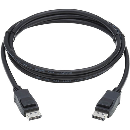 Eaton Tripp Lite Series DisplayPort 1.4 Cable with Latching Connectors, 8K (M/M), Black, 6 ft.