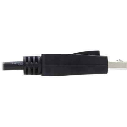 Eaton Tripp Lite Series DisplayPort 1.4 Cable with Latching Connectors, 8K (M/M), 15 ft.