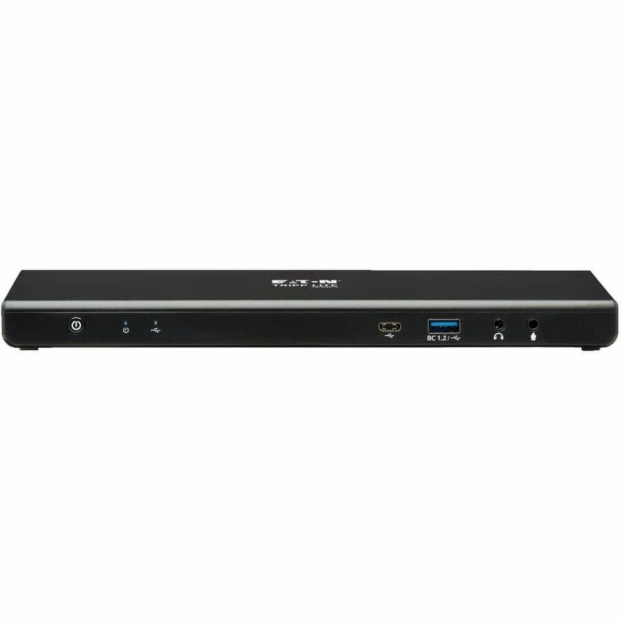 Eaton Tripp Lite Series U442-DOCK21-B USB-C Docking Station with Dual 4K/5K Displays, Gigabit Ethernet, USB 3.0 Ports, and 85W Power Delivery