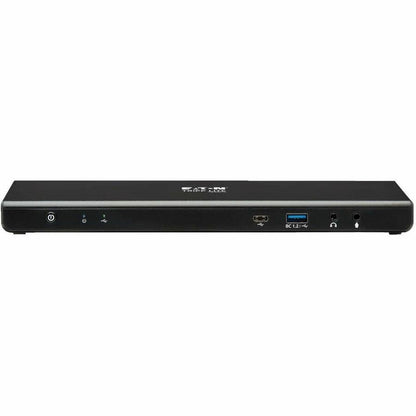 Eaton Tripp Lite Series U442-DOCK21-B USB-C Docking Station with Dual 4K/5K Displays, Gigabit Ethernet, USB 3.0 Ports, and 85W Power Delivery