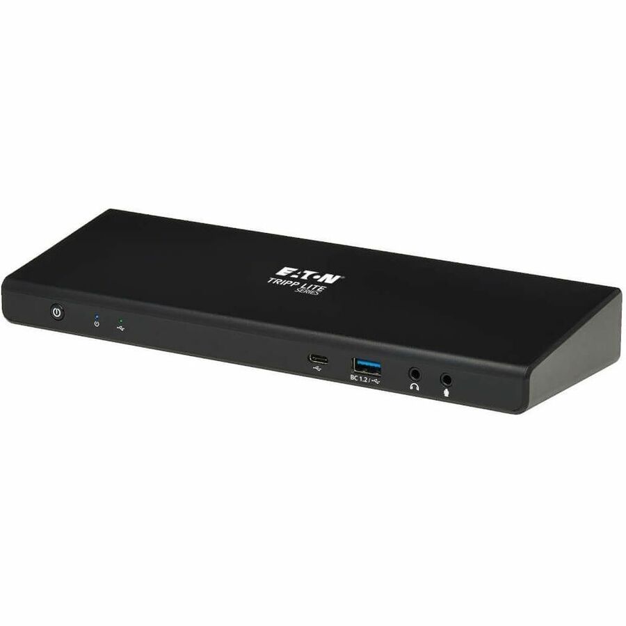 Eaton Tripp Lite Series U442-DOCK21-B USB-C Docking Station with Dual 4K/5K Displays, Gigabit Ethernet, USB 3.0 Ports, and 85W Power Delivery