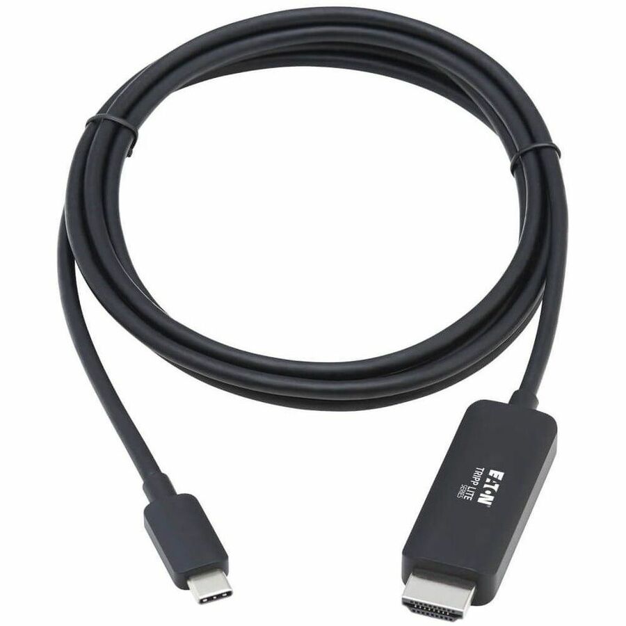 Eaton Tripp Lite Series USB-C to HDMI Adapter Cable (U444-006-HBE), 6 ft, 4K 4:4:4, Thunderbolt 3 Compatible