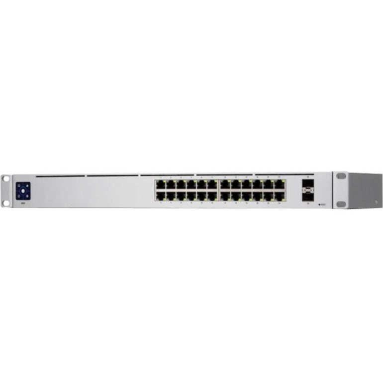 Ubiquiti UniFi Switch 24 - 24 Gigabit Ethernet Ports, 2 SFP Uplink Ports, 1.3" Touchscreen, Managed Layer 2 Switch