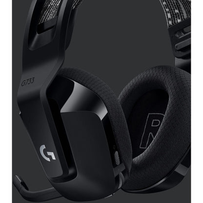 Logitech G733 Lightspeed Wireless RGB Gaming Headset with 40mm PRO-G Drivers and Customizable RGB Lighting