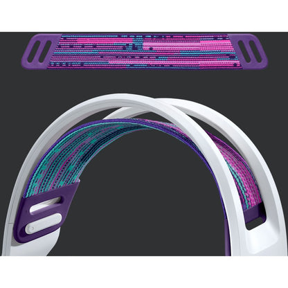 Logitech G733 Lightspeed Wireless RGB Gaming Headset with Customizable Lighting and Immersive Audio
