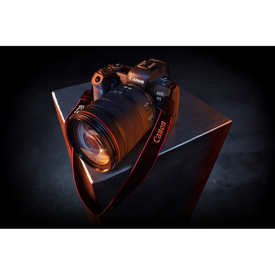 Canon EOS R5 Mirrorless Camera with RF 24-105mm f/4L IS USM Lens – 45 Megapixel, 8K Video, Wi-Fi, 3" Touchscreen