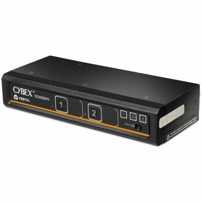 Vertiv Avocent Cybex SC820DPH-400 Secure Desktop KVM Switch with 4K Support and Tamper Detection