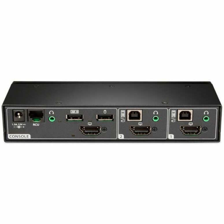 Vertiv Avocent Cybex SC820DPH-400 Secure Desktop KVM Switch with 4K Support and Tamper Detection