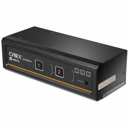 Vertiv Avocent Cybex SC920DPH-400 Secure Desktop KVM Switch with Dual Head Support and Biometric Authentication
