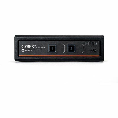 Vertiv Avocent Cybex SC920DPH-400 Secure Desktop KVM Switch with Dual Head Support and Biometric Authentication