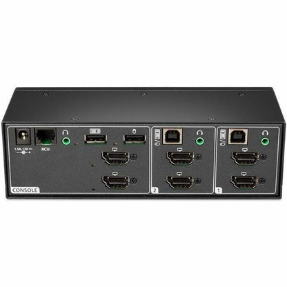 Vertiv Avocent Cybex SC920DPH-400 Secure Desktop KVM Switch with Dual Head Support and Biometric Authentication