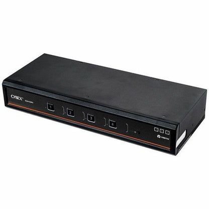 Vertiv Avocent Cybex SC940DPH-400 Secure Desktop 4-Port KVM Switch with Dual Display Support and Biometric Authentication