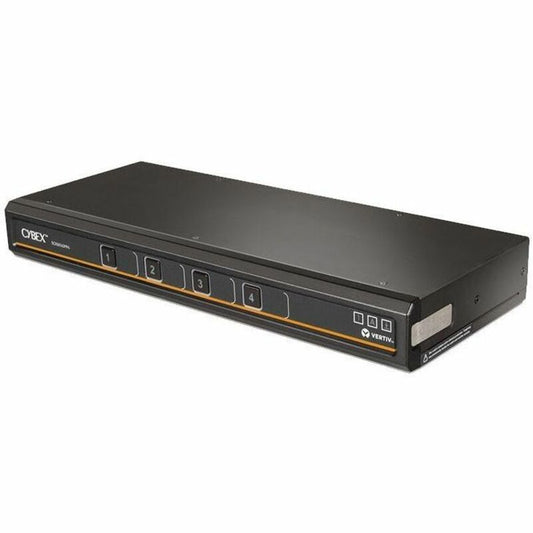 Vertiv Avocent Cybex SCKM100 Secure 4-Port Desktop KVM Switch with NIAP 4.0 Certification