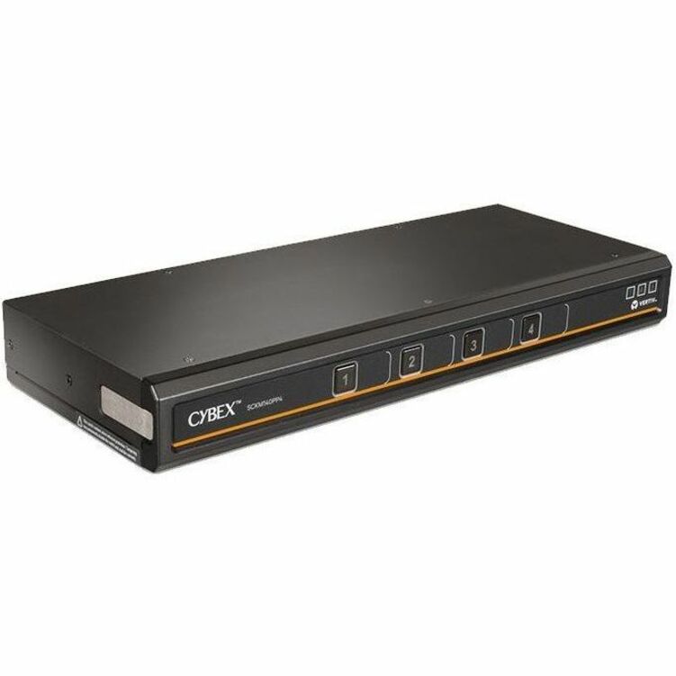 Vertiv Avocent Cybex SCKM100 Secure 4-Port Desktop KVM Switch with NIAP 4.0 Certification