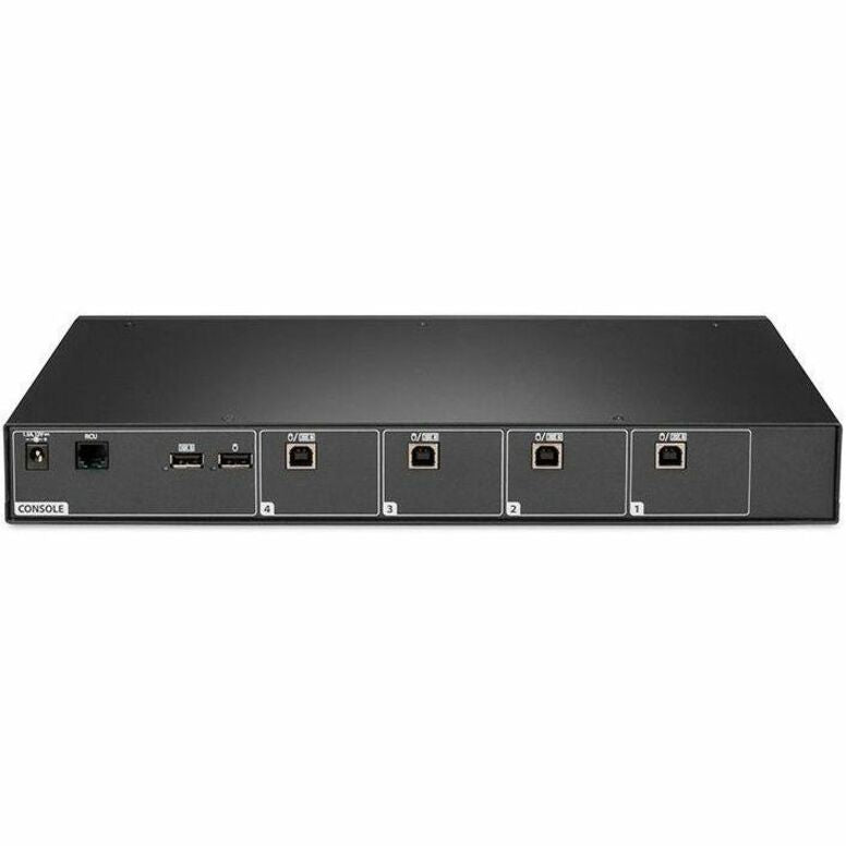 Vertiv Avocent Cybex SCKM100 Secure 4-Port Desktop KVM Switch with NIAP 4.0 Certification