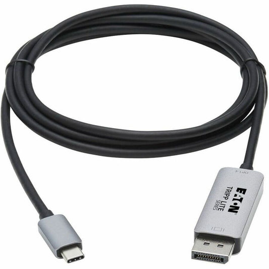 Eaton Tripp Lite Series U444-006-DP8SE USB-C to DisplayPort 1.4 Adapter Cable – 8K/30Hz and 4K/144Hz Support