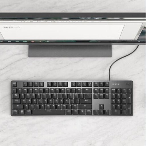 Logitech K845 Mechanical Illuminated Keyboard with Aluminum Design and Custom Switches