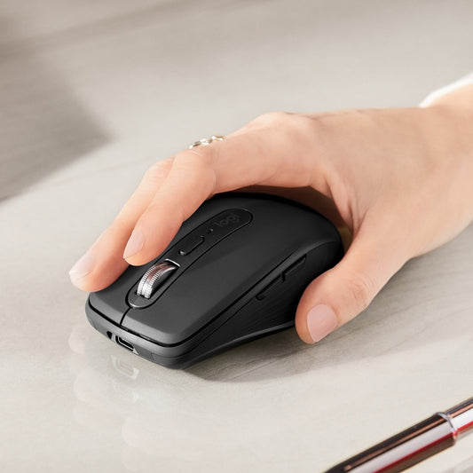 Logitech MX Anywhere 3 Wireless Performance Mouse – Compact, Multi-Device, Black