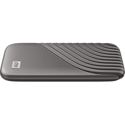 Western Digital My Passport WDBAGF0010BGY-WESN 1TB Portable SSD – Fast NVMe Technology with 1050MB/s Read Speed and 1000MB/s Write Speed in Space Gray